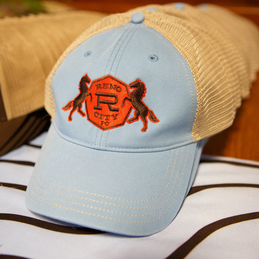 Reno City FC Primary Crest Washed Trucker