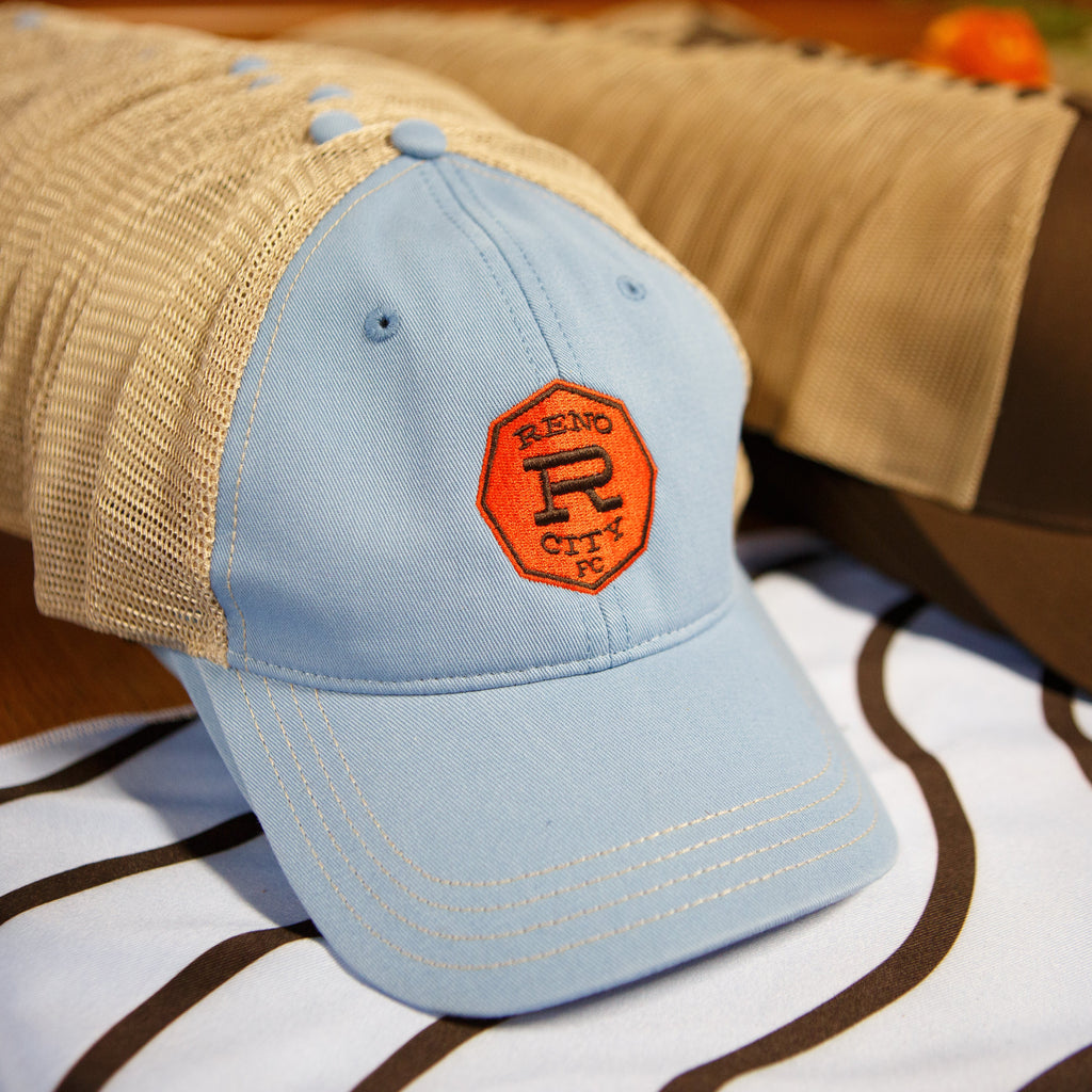 Reno City FC Octagon Crest Washed Trucker